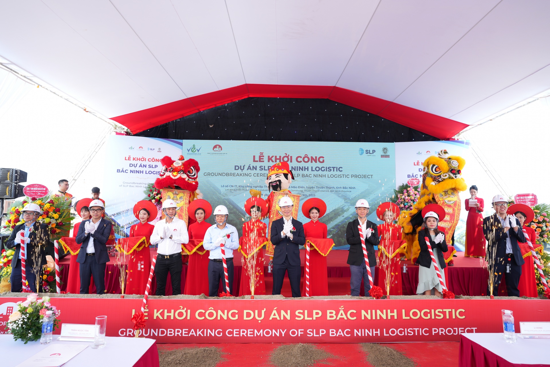 slp commences state of the art logistics facility in bac ninh