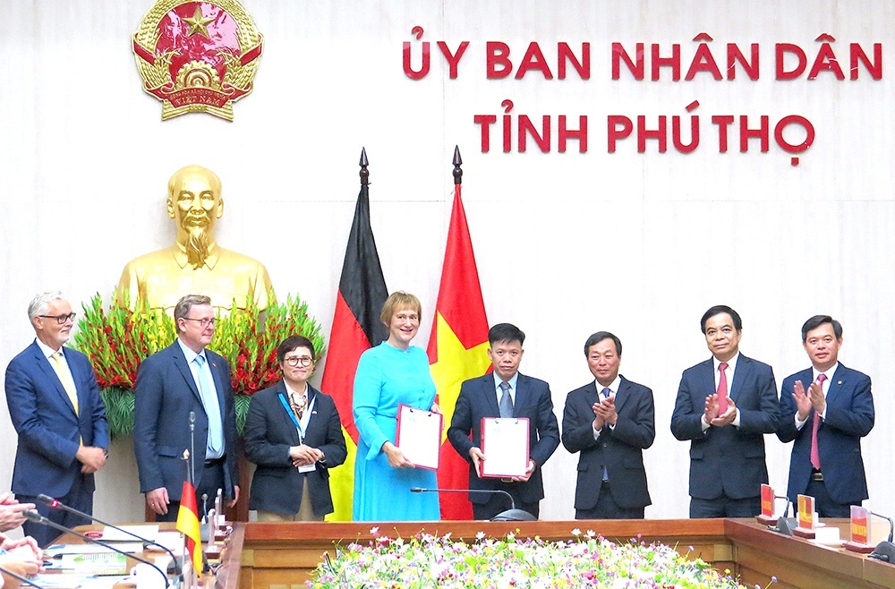 German business delegation looks for investment opportunities in Phu Tho