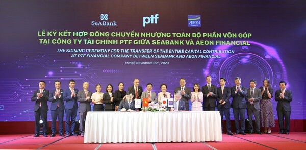 SeABank and AEON Financial ink transfer contract for PTF