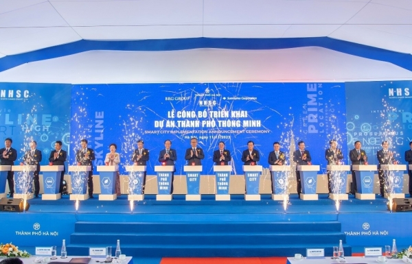 Sumitomo-BRG consortium announce plans for North Hanoi Smart City - Vimarsana News
