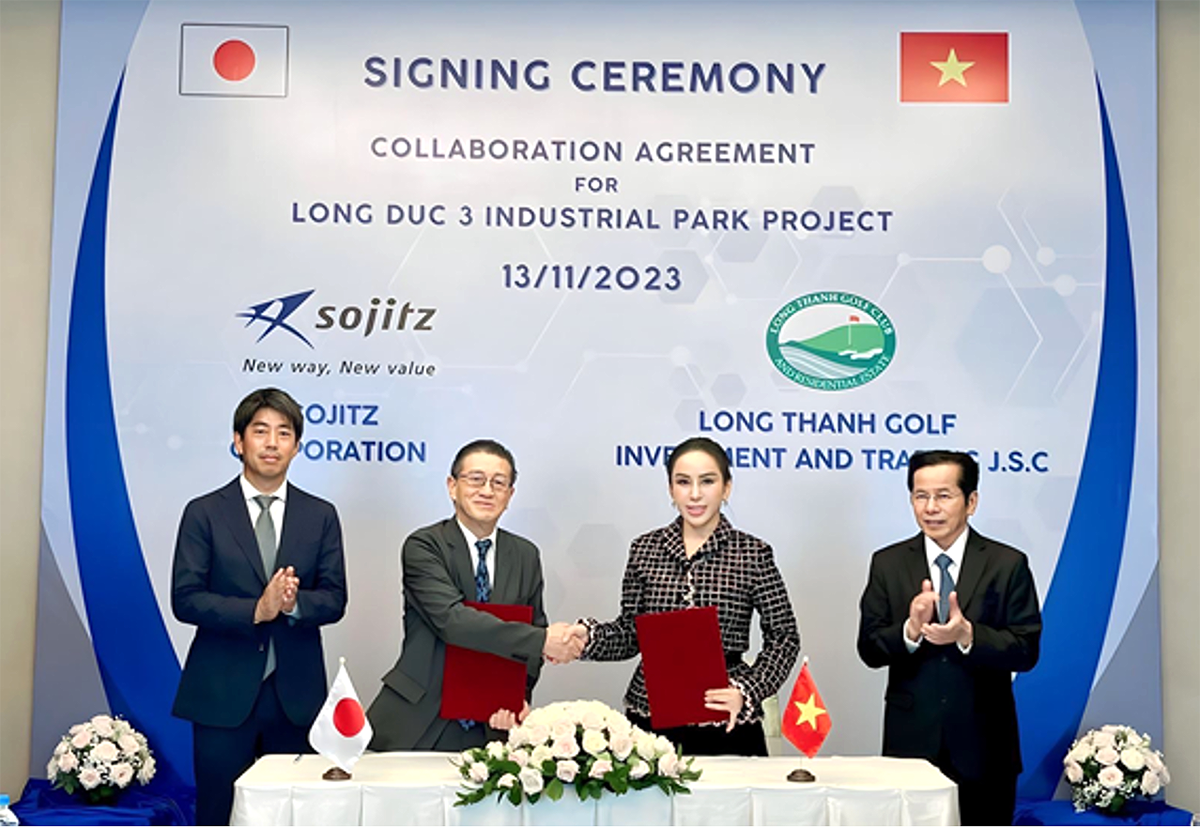 Sojitz to build industrial park in Dong Nai