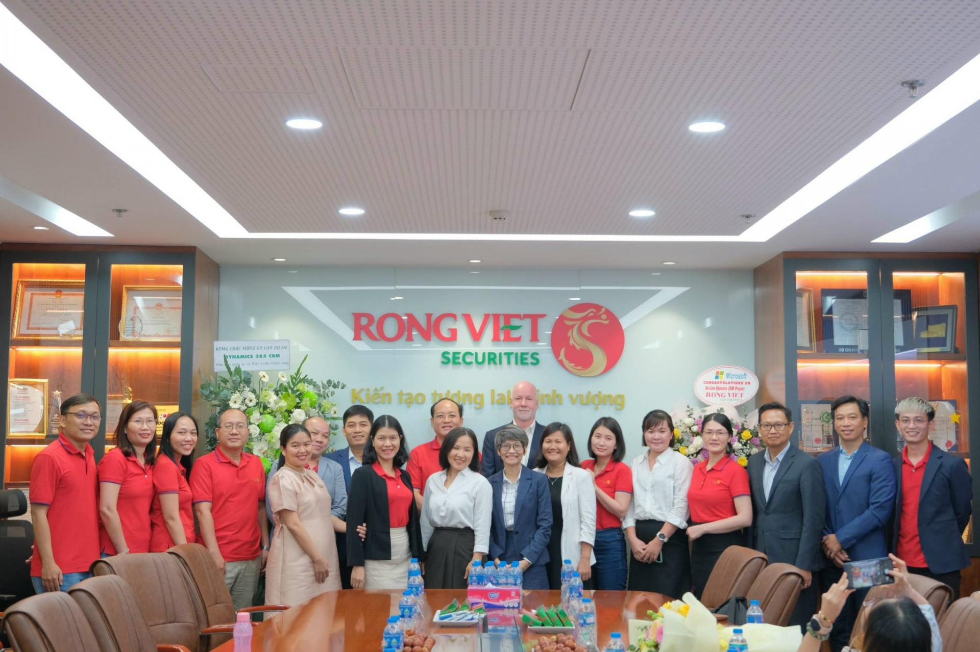 RongViet Securities officially go-live with the CRM System on the Microsoft Dynamics 365 platform