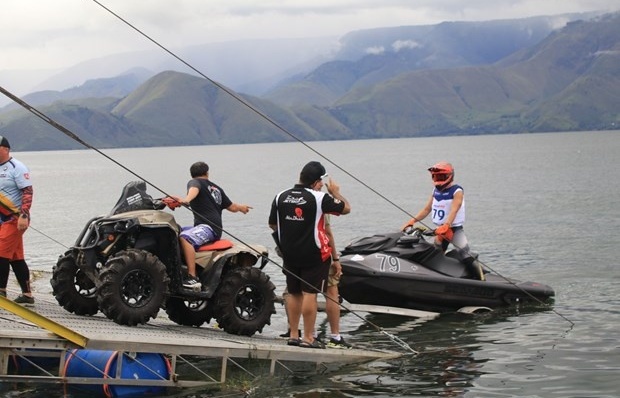 Indonesia hosts aquabike world championship for first time