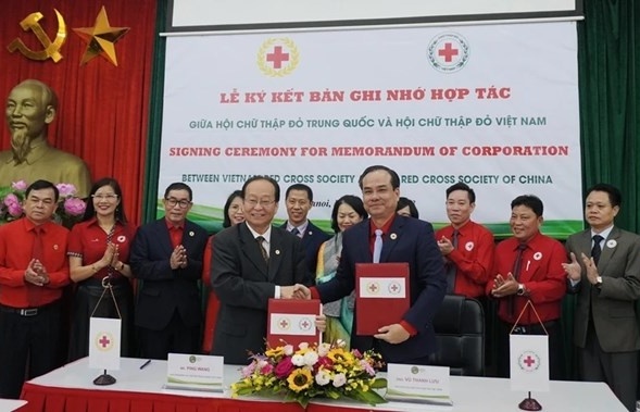 Red cross societies of Vietnam, China ink cooperation deal