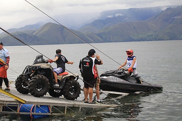 Indonesia hosts aquabike world championship for first time