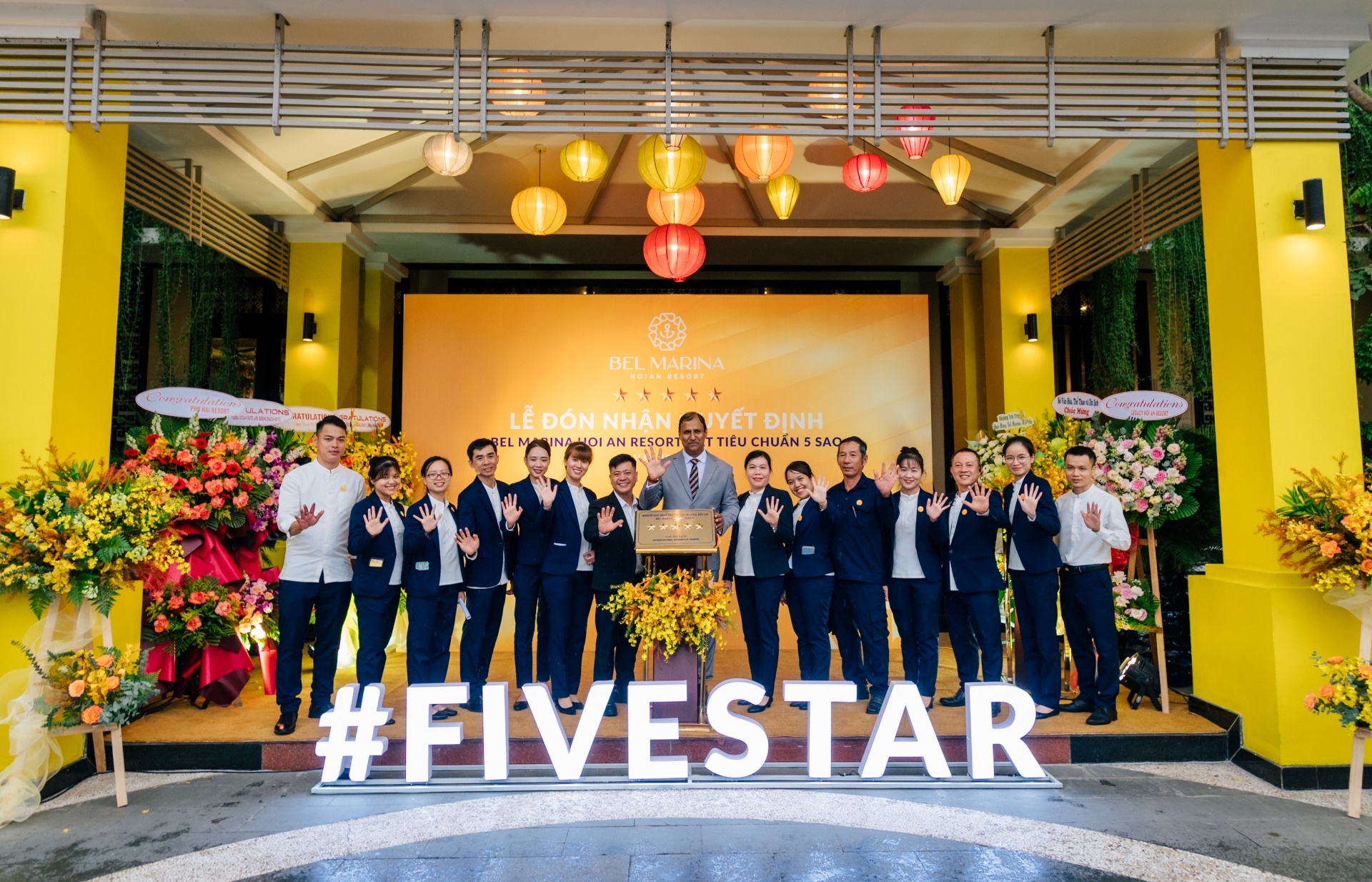 VNTA awards 5-star certification to Bel Marina Hoi An Resort