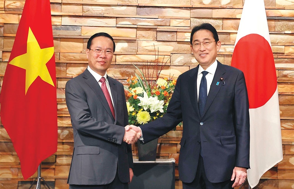 japan visit reinforces strategic ties