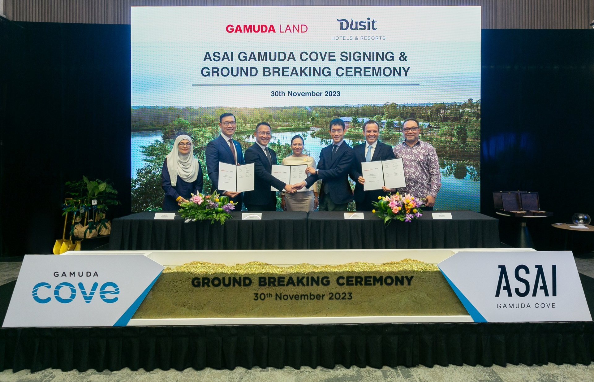 dusit hotels and resorts to manage asai gamuda cove in malaysia