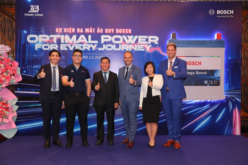 Bosch unveils latest SM Mega Boost Battery tailored to Vietnamese market