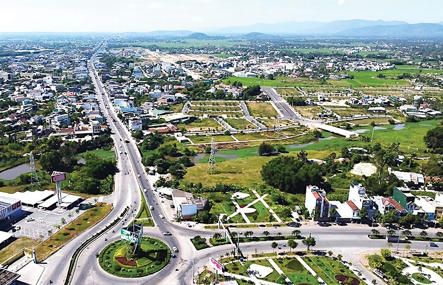 The outlook of Quang Ngai urban area
