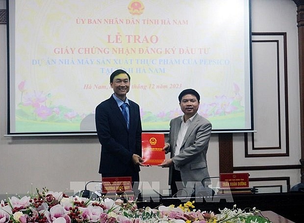 PepsiCo gains permission to build food factory in Ha Nam | Business | Vietnam+ (VietnamPlus)