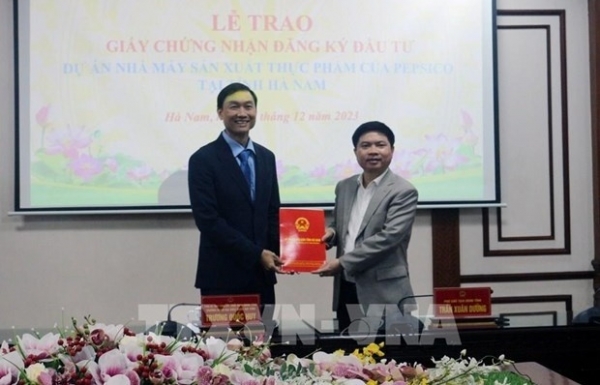 PepsiCo gains permission to build food factory in Ha Nam - Vimarsana News