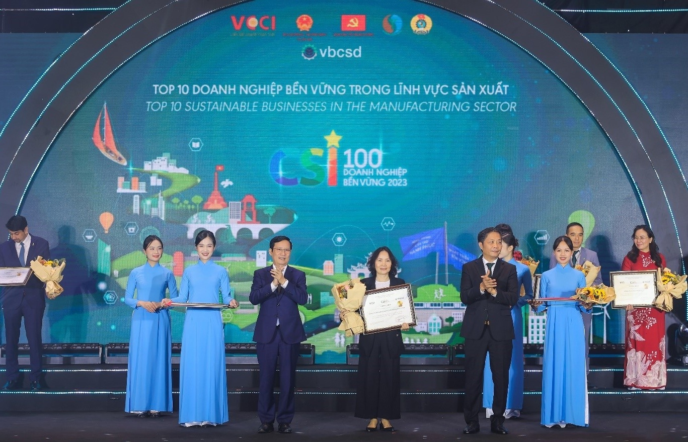 HEINEKEN Vietnam continues to cave a spot among Top 3 most sustainable businesses