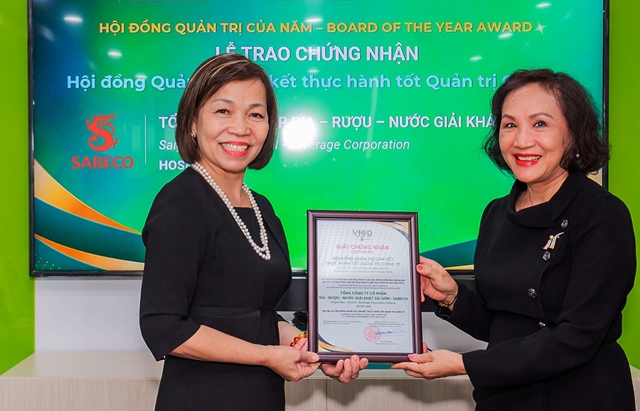 SABECO receives VIOD certificate for corporate governance best practices - Vimarsana News