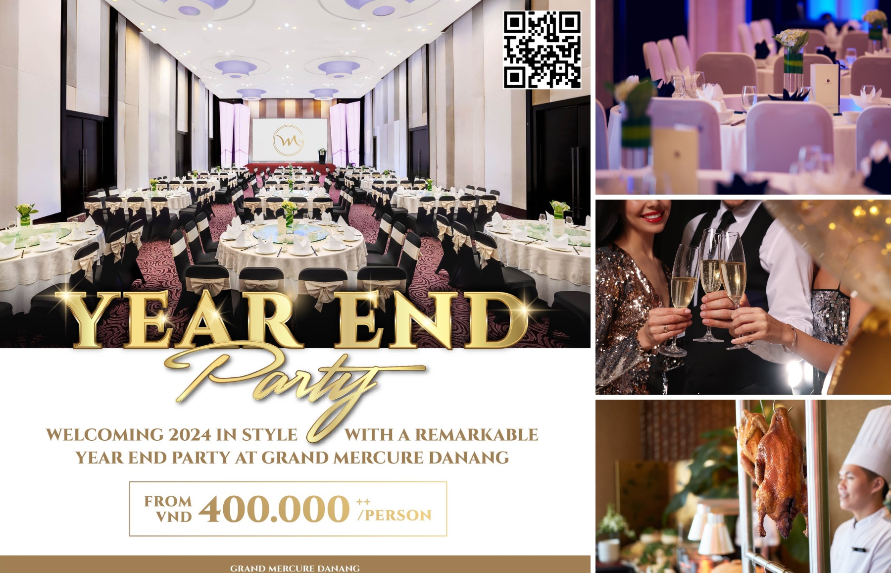 All-inclusive 'Year-End Party Packages' at Grand Mercure Danang