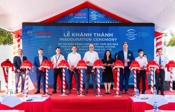 Bosch Vietnam plant launches rooftop solar system - Vimarsana News