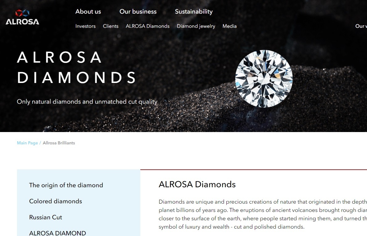EU sanctions Russia's largest diamond producer Alrosa