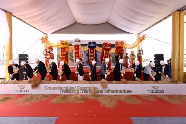 Trelleborg breaks ground on manufacturing facility in Phu My 3 Specialised IP - Vimarsana News