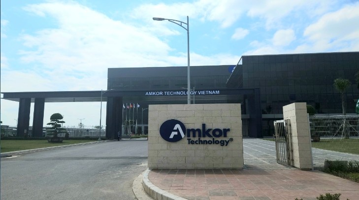 Amkor's $1.6 billion chip factory in Bac Ninh to begin mass production in 2024