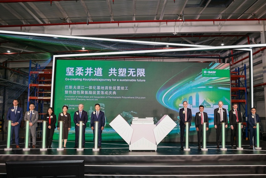 BASF celebrates inauguration of TPU plant at the Zhanjiang Verbund site