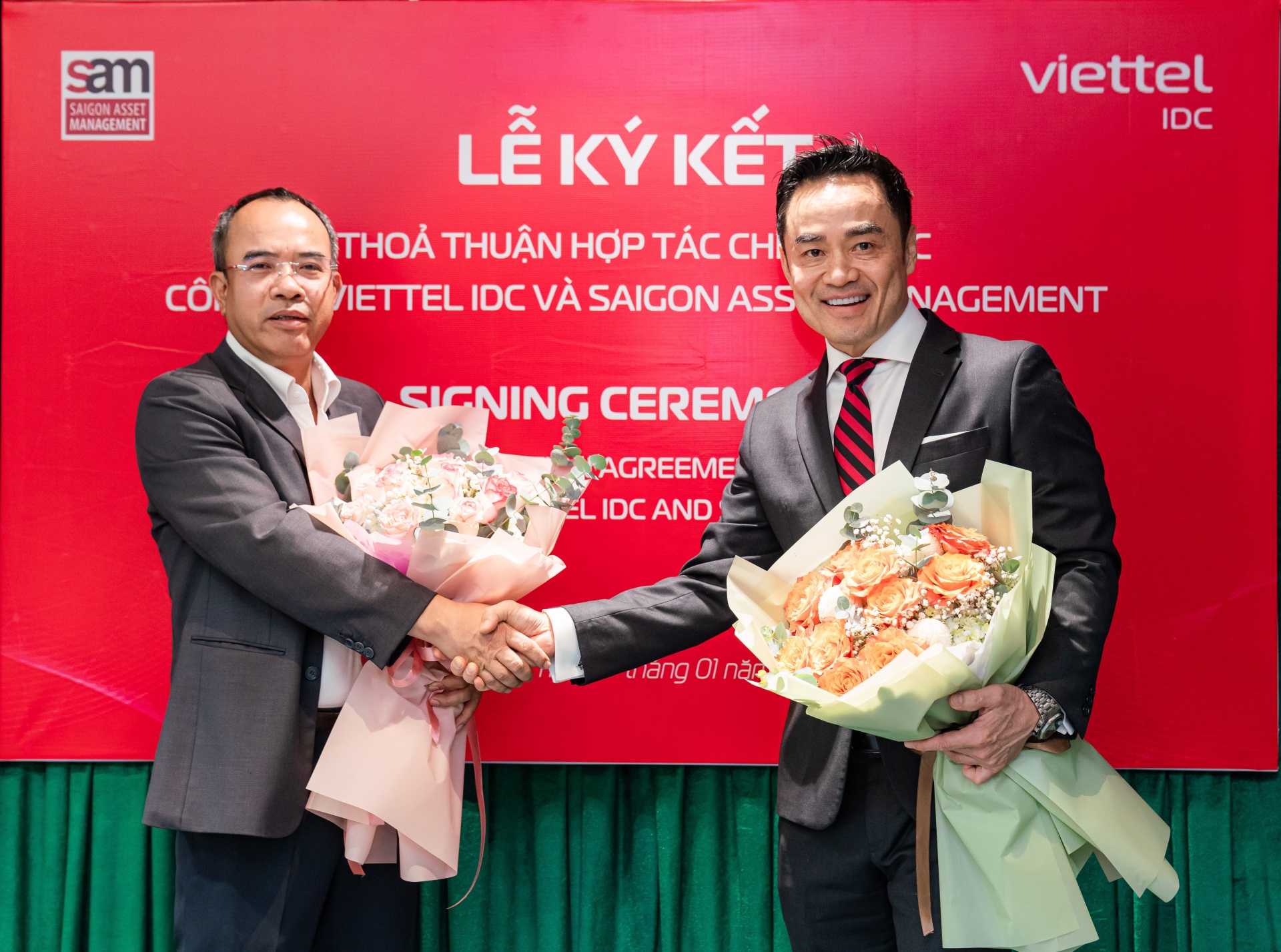 Viettel IDC announces strategic partnership with Saigon Asset Management