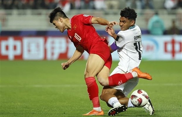 Vietnam loses to Indonesia, eliminated from Asian Cup