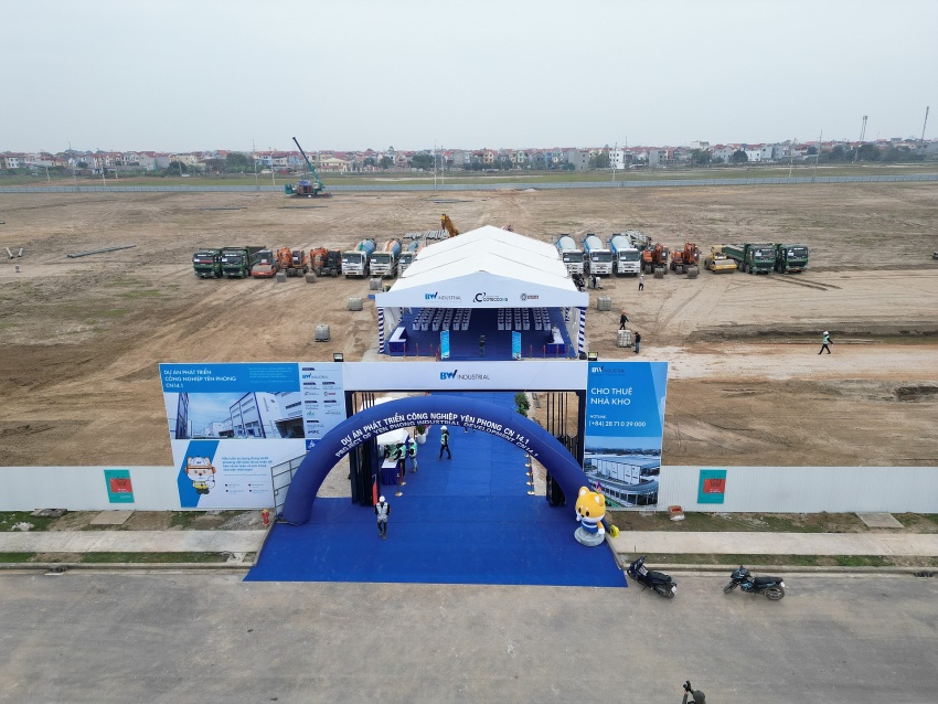 BW breaks ground for new logistics centre in Bac Ninh
