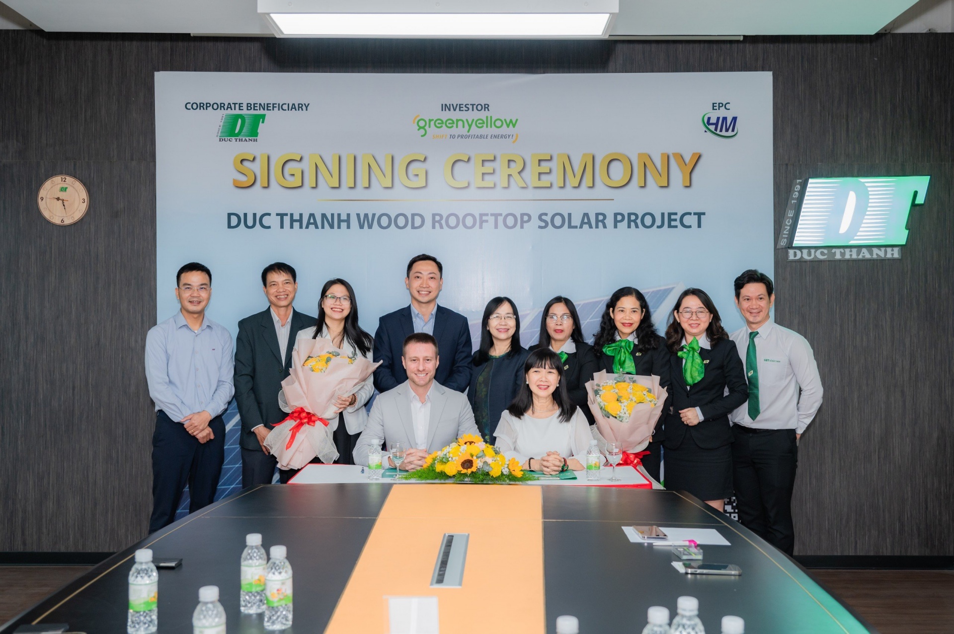 DTW và GreenYellow hợp tác về thỏa thuận năng lượng mặt trời