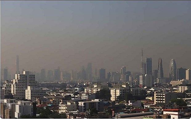 Bangkok officials asked to work from home due to pollution