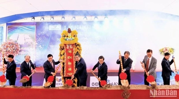 Taiwanese firm breaks ground on 45 mln USD computer plant in Thai Binh