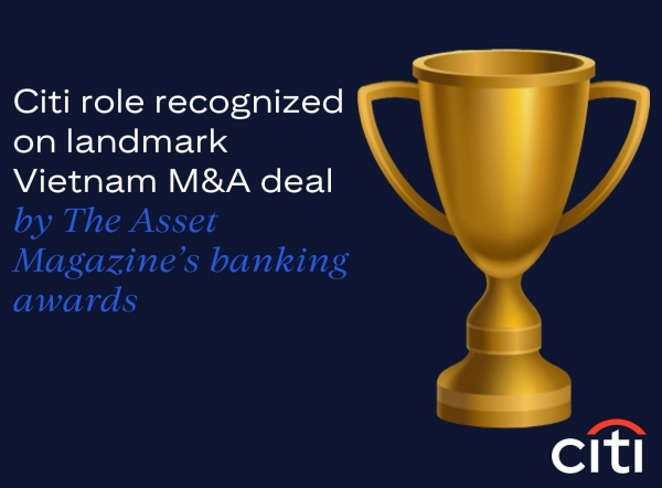 Citi recognised for landmark Vietnamese M&A deal - Vimarsana News