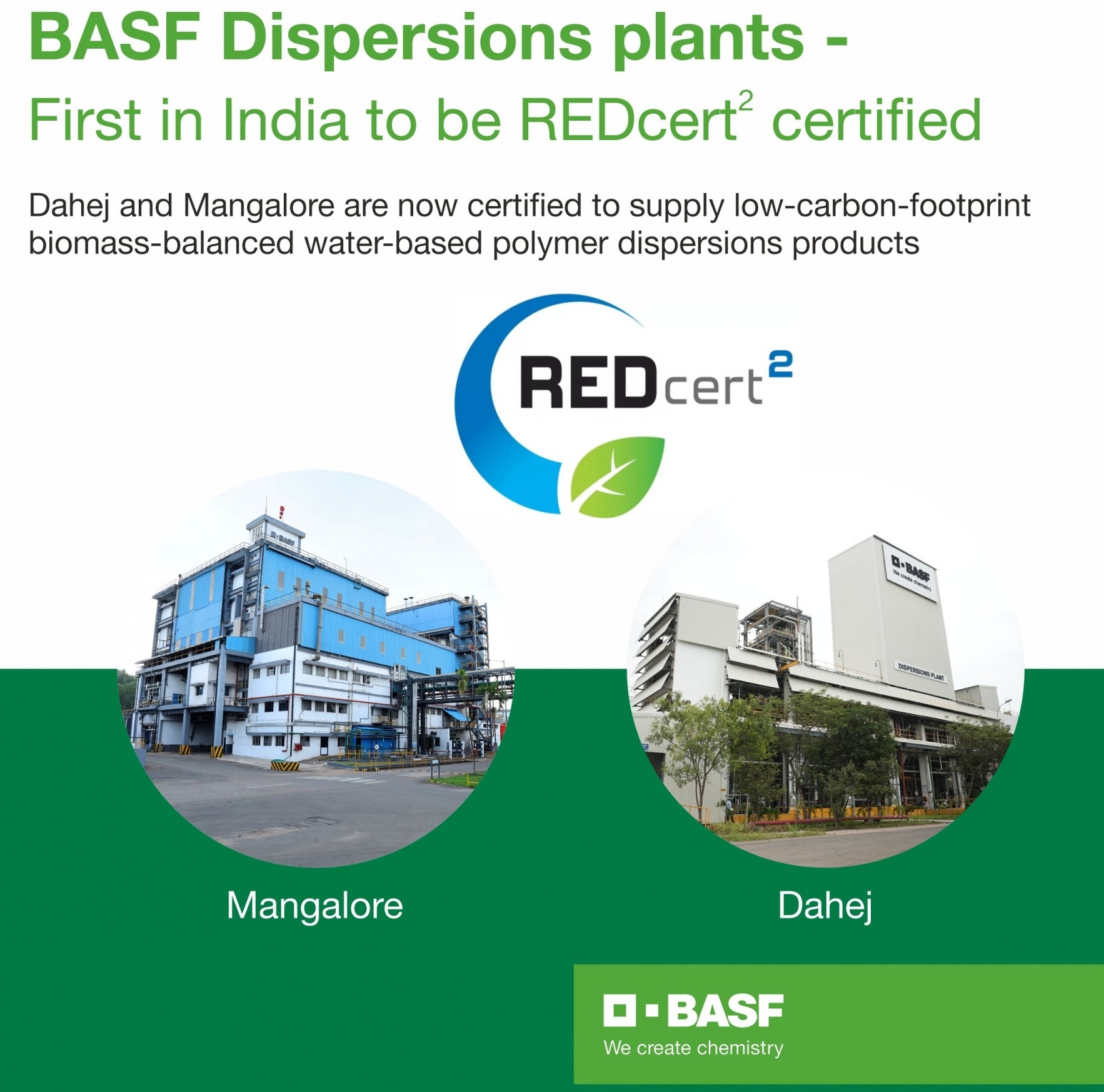 BASF India plants receive certification
