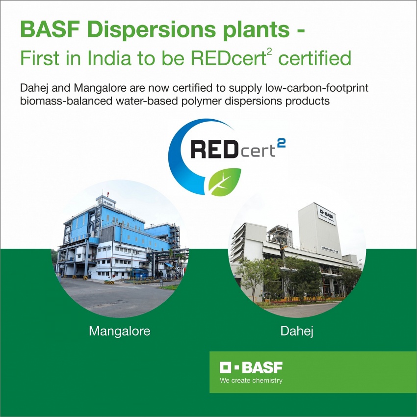 Các nhà máy của BASF Ấn Độ nhận được chứng nhận