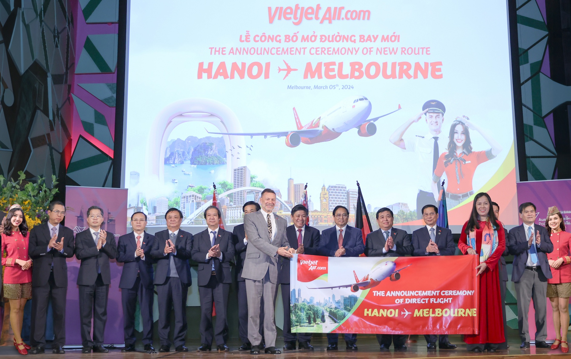 Melbourne - Hanoi air route to launch in June