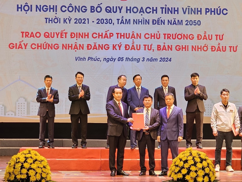 Shinec and partners awarded $83 million project investment certificate in Vinh Phuc (PR)