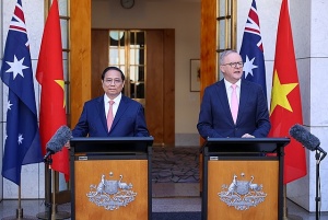 Australia và Việt Nam nâng cấp quan hệ lên đối tác chiến lược toàn diện