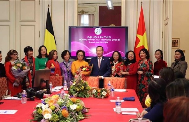 vietnamese womens association in belgium convenes first congress