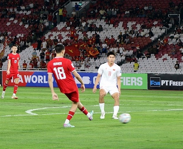 Vietnam suffers loss to Indonesia in World Cup qualifiers
