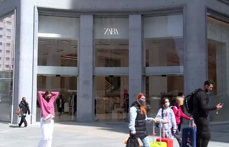 Zara owner Inditex workers protest after record profits