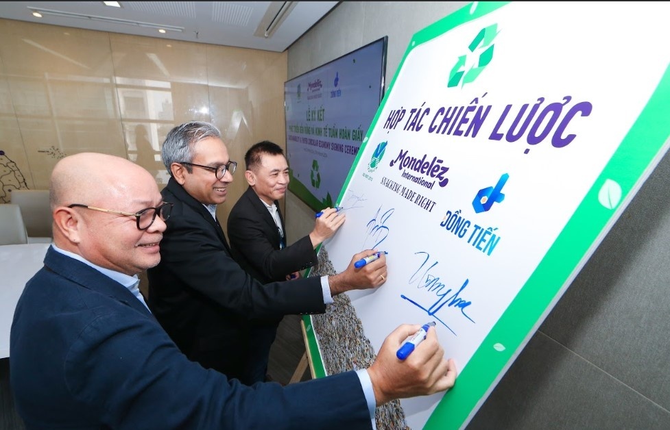 Mondelez Kinh Do signs sustainability agreement