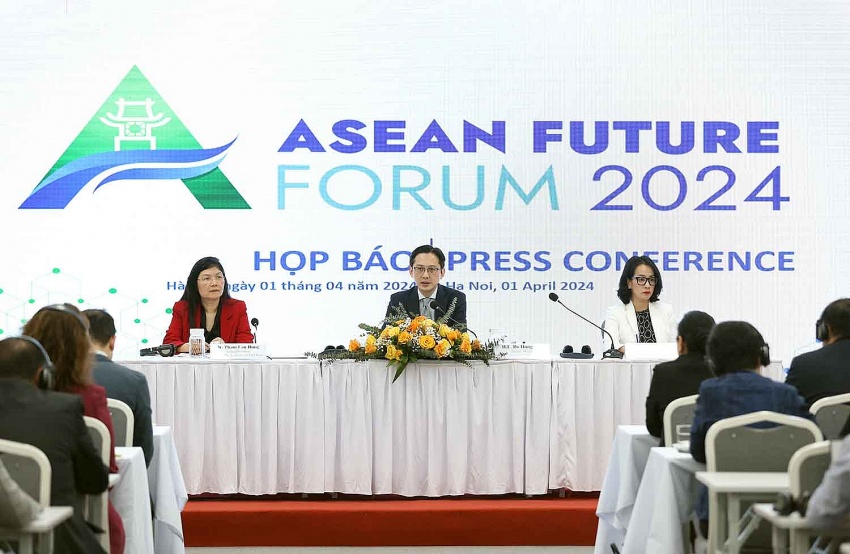 International press conference of ASEAN Future Forum in 2024 (Photo: VGP)