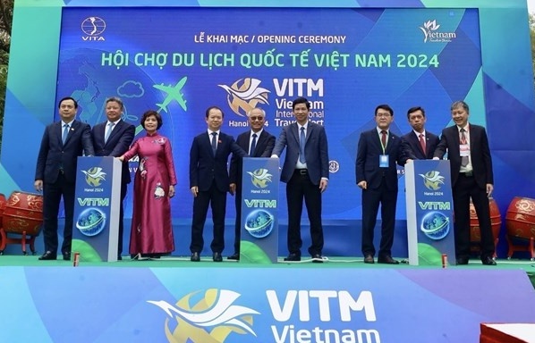 vietnam intl travel mart opens in hanoi