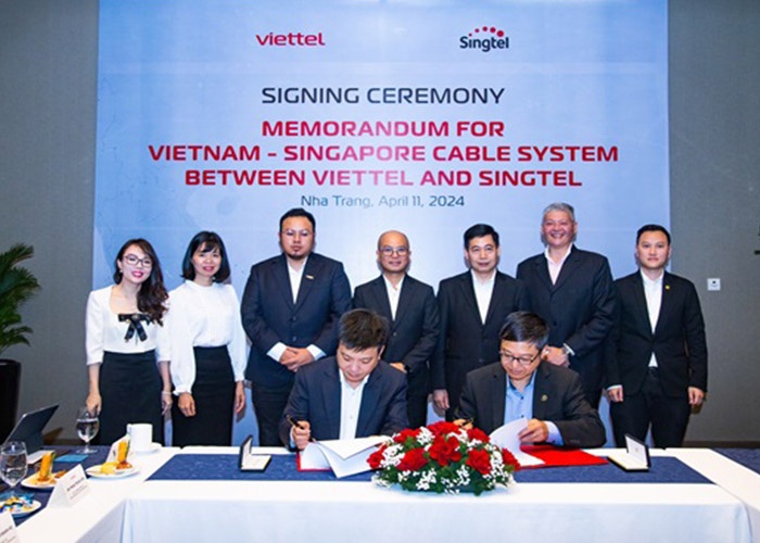 Singtel and Viettel to develop VTS Cable System