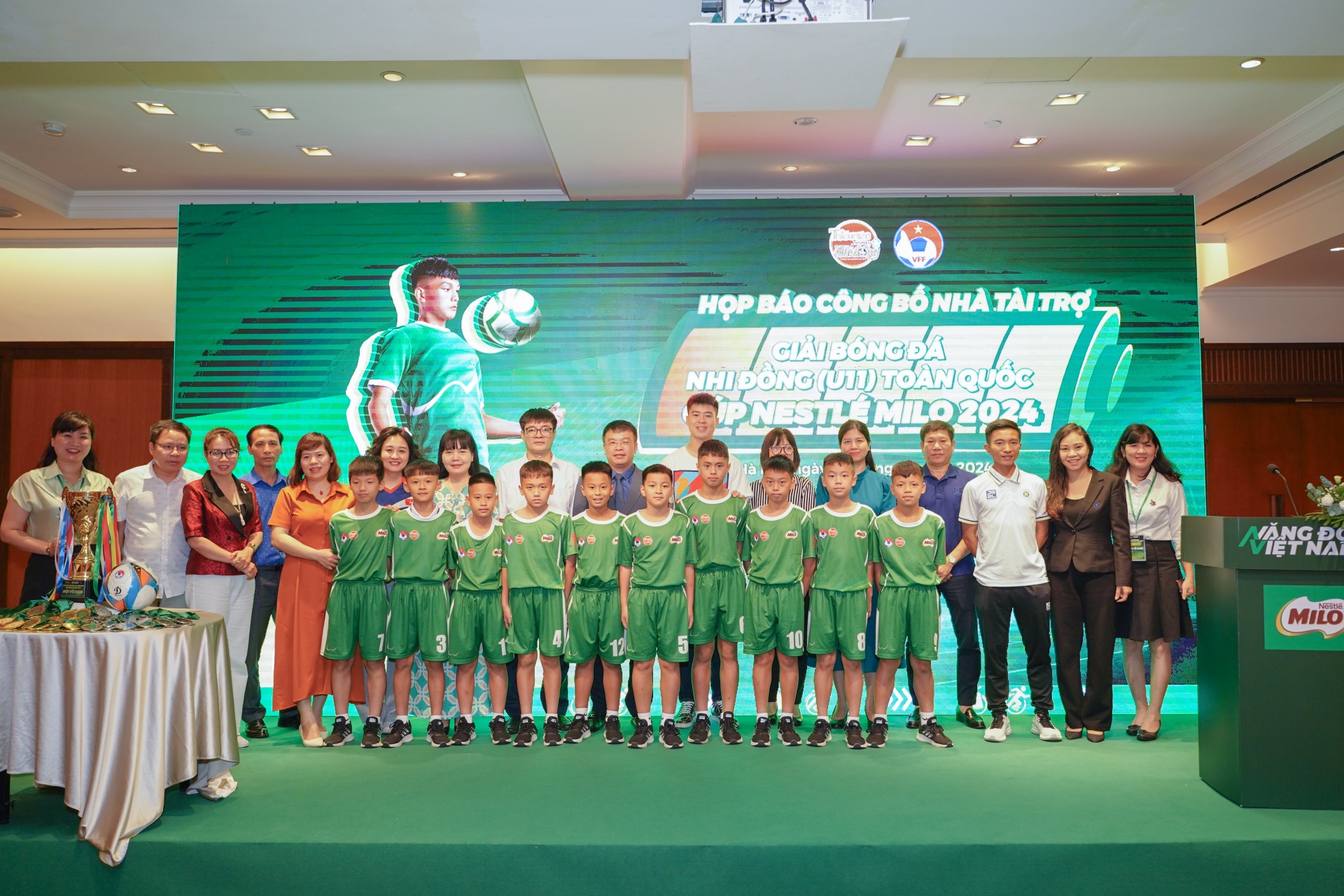 U11 football teams compete for Nestlé Milo Cup 2024
