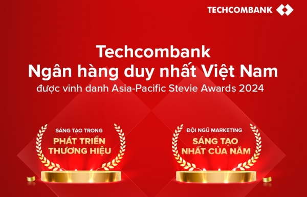 Techcombank scoops two Stevie Awards - Vimarsana News