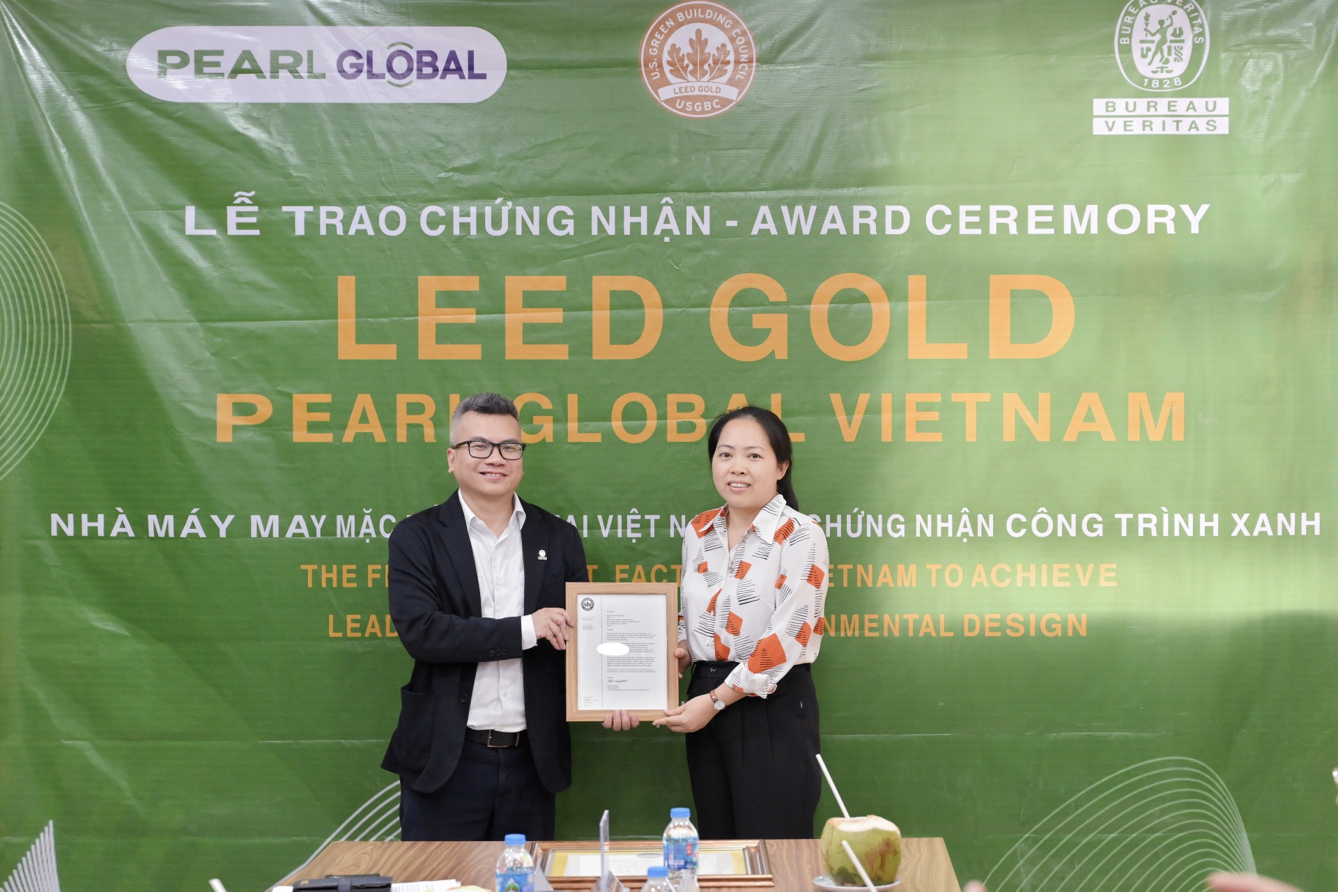 Bureau Veritas assists Pearl Global factory with LEED building certification