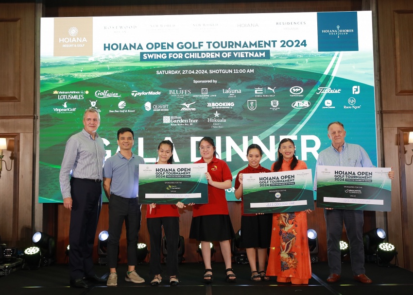 Hoiana Open Golf Tour raises $50,000 for disadvantaged children