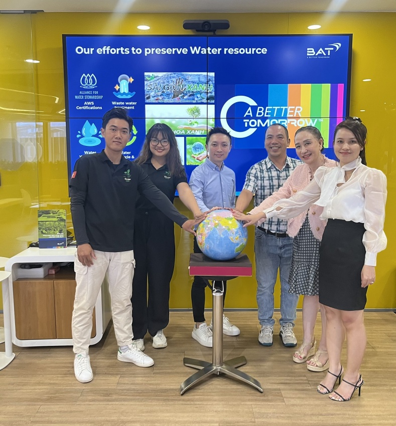 Reduction and recycling contribute to effective water stewardship at BAT Vietnam
