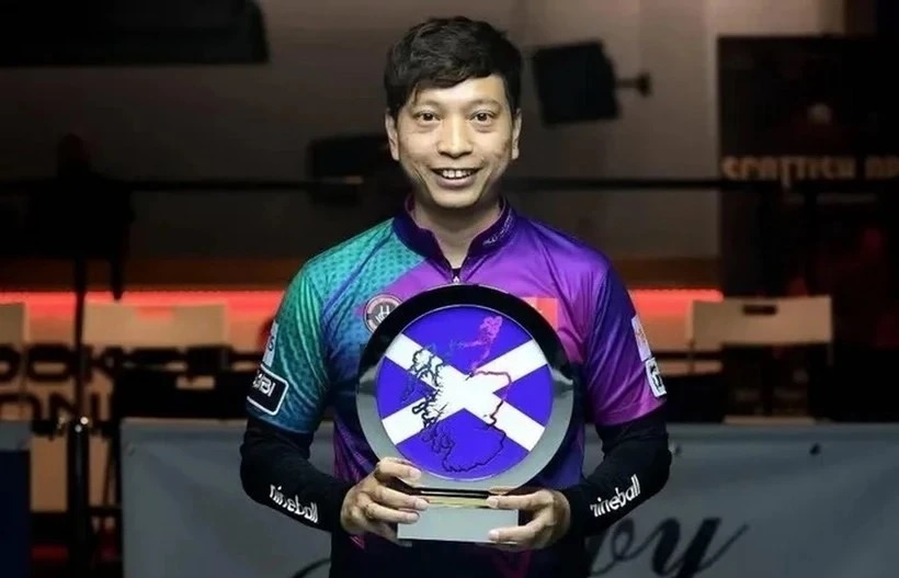 Vietnam cueist wins Scottish Open Pool 9-ball Championship 2024
