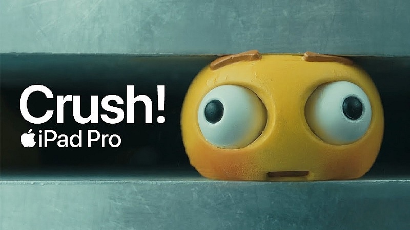 Apple apologizes for iPad 'Crush' ad after backlash